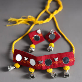 Buy Handcrafted GS Fabart Necklace Set Online – iTokri