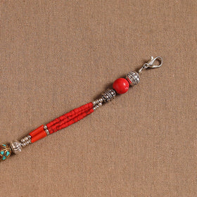 Red - ethnic tribal tibetan beads bracelet from himalaya 04