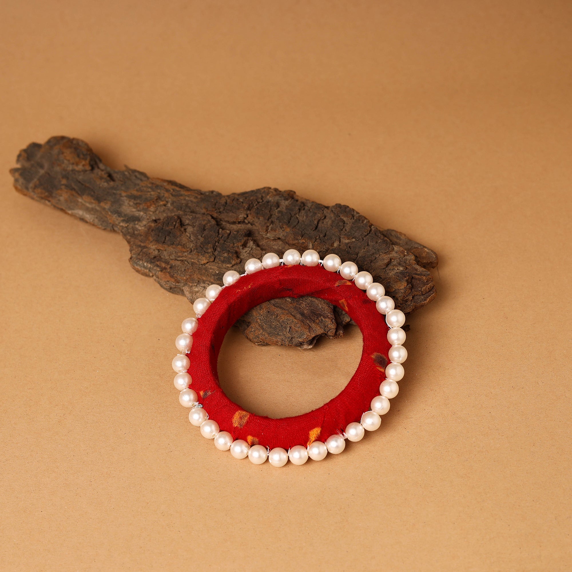 Handmade Fabart & Beadwork Hair Band 08