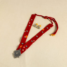  Fabart German Silver Necklace Set 