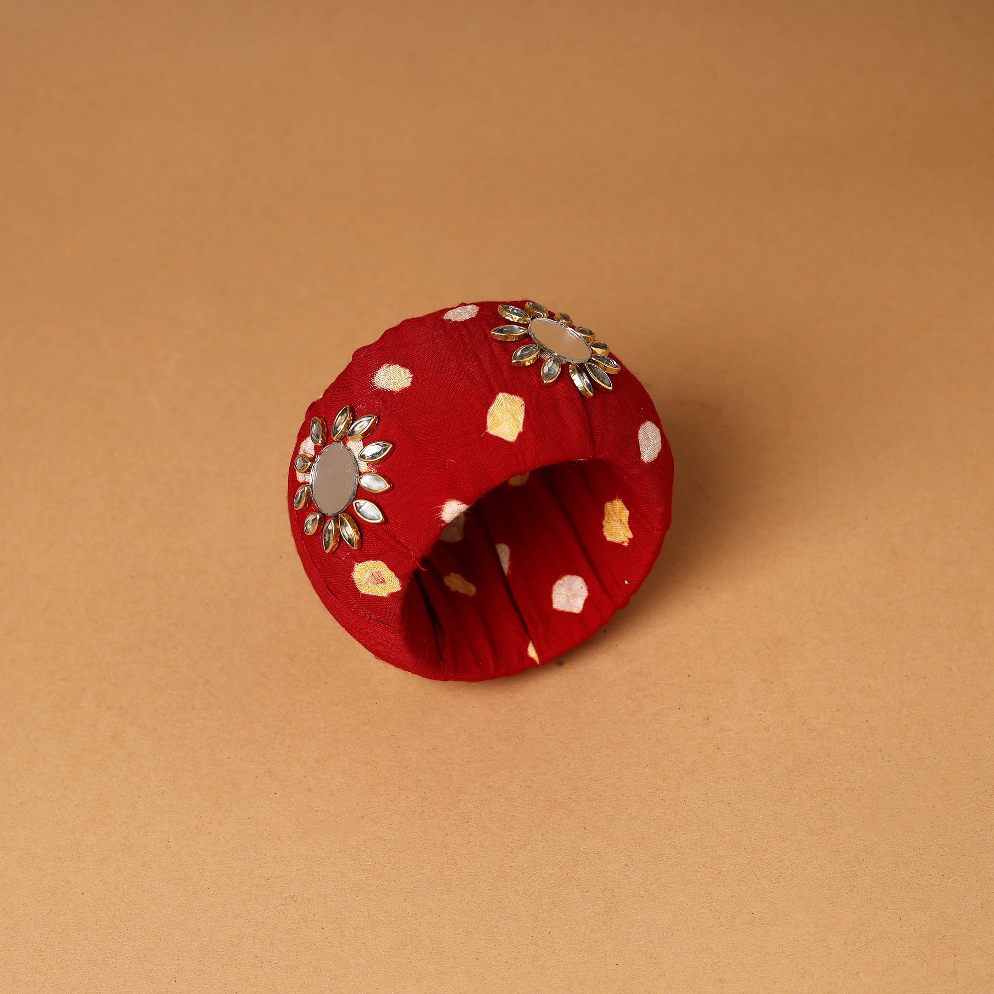 Fabart Kundan & Mirror Work Handmade Bangle 02