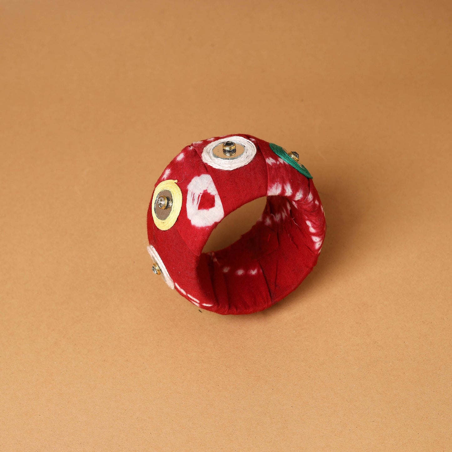 Fabart Kundan & Mirror Work Handmade Bangle 18