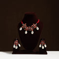 Fabart Phool Kali Shell Choker Necklace Set 11