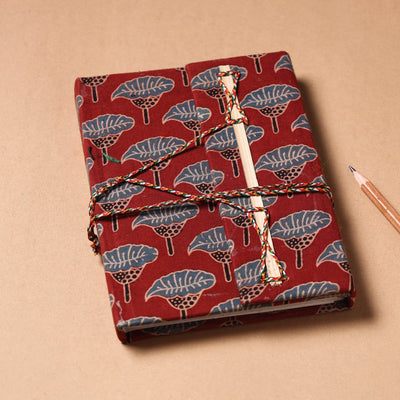  Fabric Cover Handmade Paper Notebook with Thread Lock 