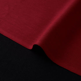 Red - flex cotton prewashed plain fabric 17 - handcrafted