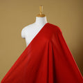 Red - flex cotton prewashed plain fabric 23 - handcrafted
