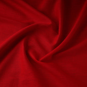Red - flex cotton prewashed plain fabric 24 - handcrafted