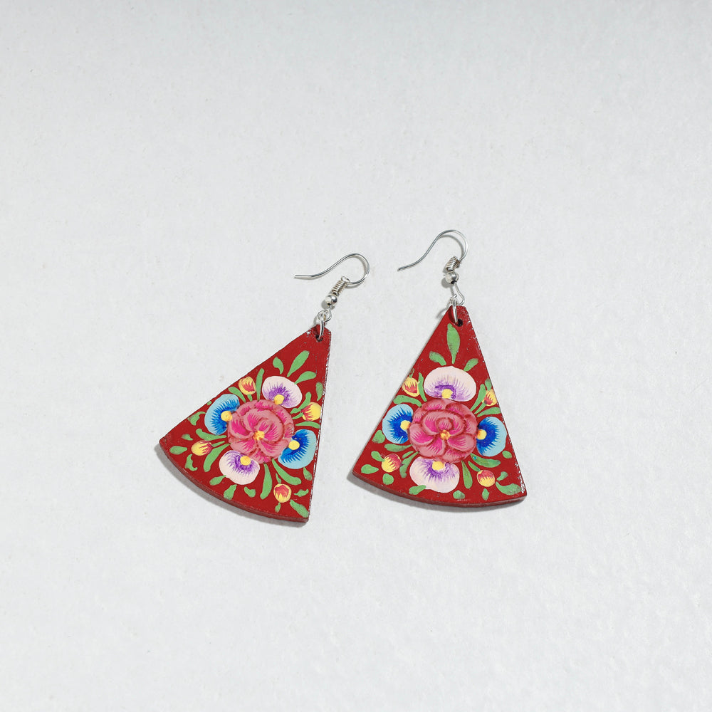 handpainted wooden necklace set