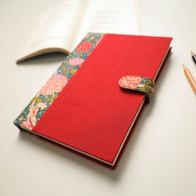  Floral Printed Handmade Magnetic Closure Notebook Online at iTokri.com 