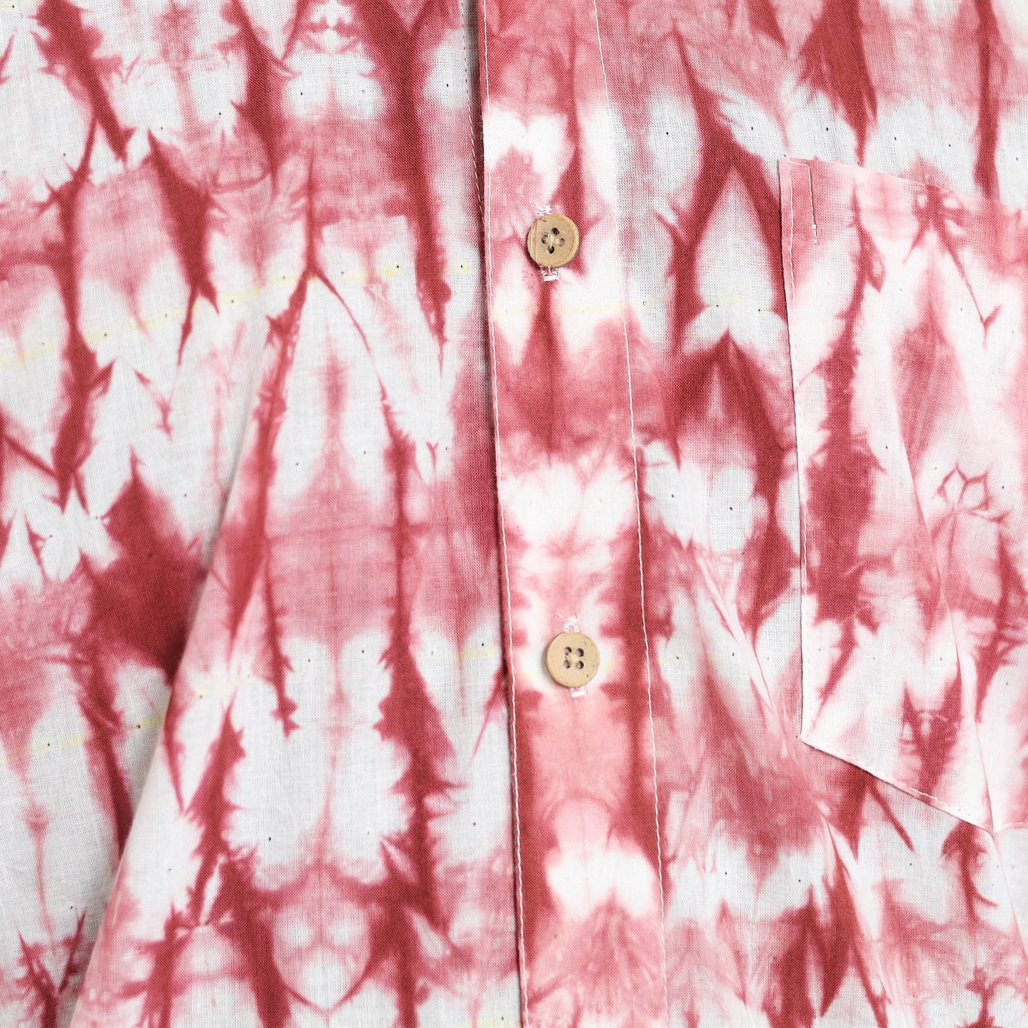 Buy Full Sleeve Tie & Dye Cotton Men Shibori Shirt