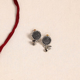 Red German Silver Fabart Necklace Set