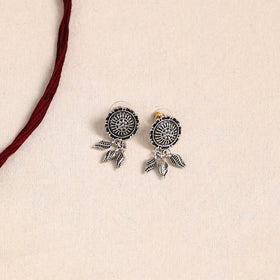 Red German Silver Fabart Necklace Set