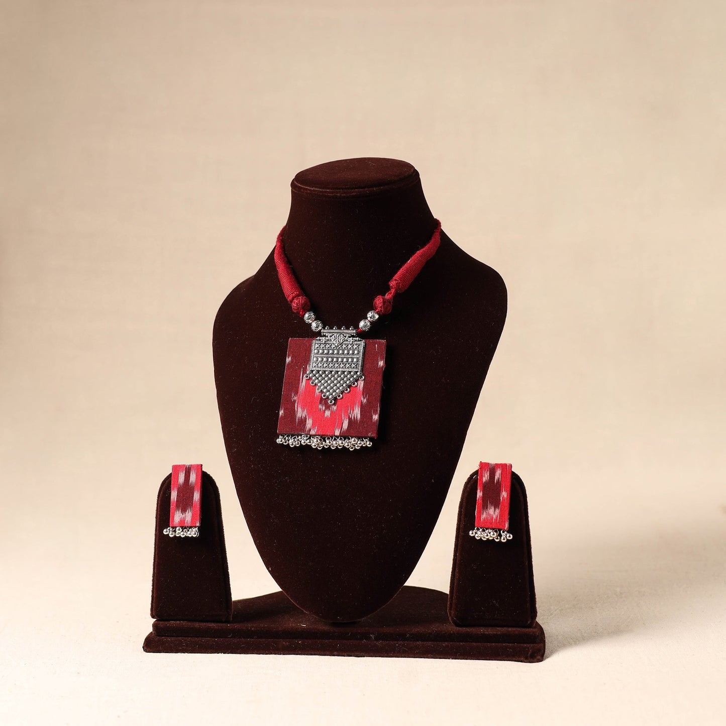 German Silver Fabart Necklace Set