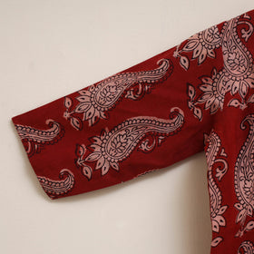 Red - girls bagh pure cotton kurta set (2-6 years) 18