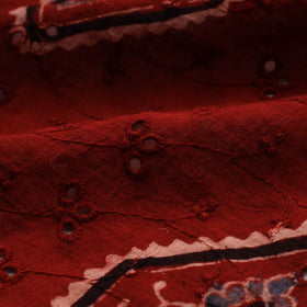 Hakoba natural dyed cotton fabric 02 - handcrafted