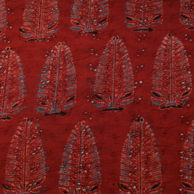 Hakoba natural dyed cotton fabric 04 - handcrafted