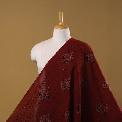 Hakoba natural dyed cotton fabric 15 - handcrafted