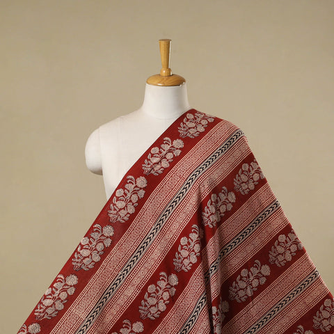 Hand bagh natural dyed cotton fabric 10 - handcrafted
