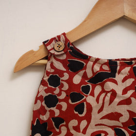 Hand bagru cotton baby girl dress (6-12 months) 02