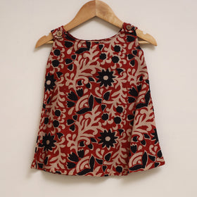 Hand bagru cotton baby girl dress (6-12 months) 02