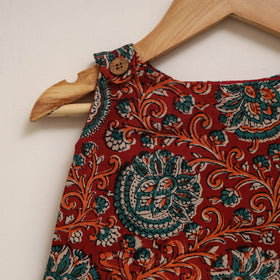 Hand bagru cotton baby girl dress (6-12 months) 06