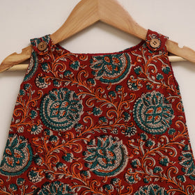 Hand bagru cotton baby girl dress (6-12 months) 06
