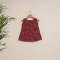 Hand bagru cotton baby girl dress (6-12 months) 12