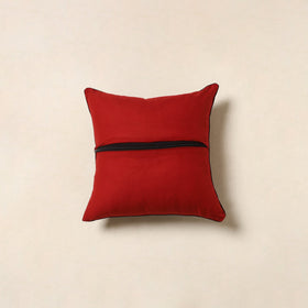 Red - hand batik cotton cushion cover 106 - handcrafted