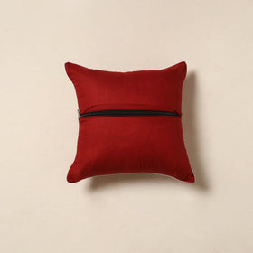 Red - hand batik cotton cushion cover 14 - handcrafted