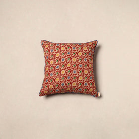 Red - hand batik cotton cushion cover 22 - handcrafted