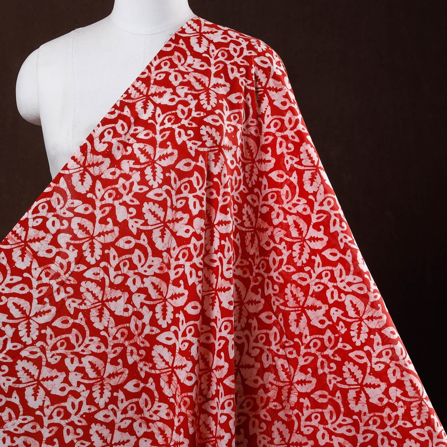 Hand batik cotton fabric 01 - handcrafted