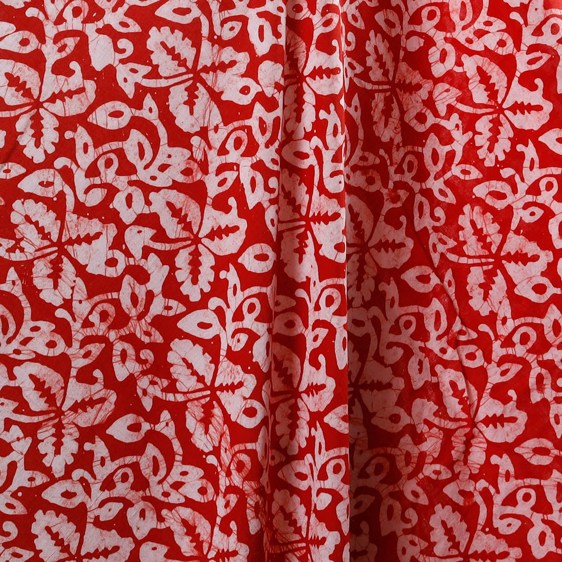 Hand batik cotton fabric 01 - handcrafted