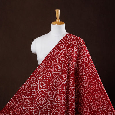 Hand batik cotton fabric 09 - handcrafted