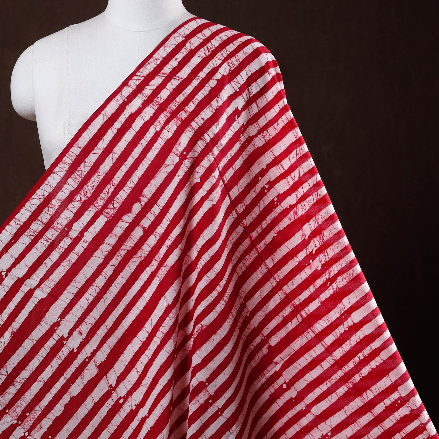 Hand batik cotton fabric 10 - handcrafted