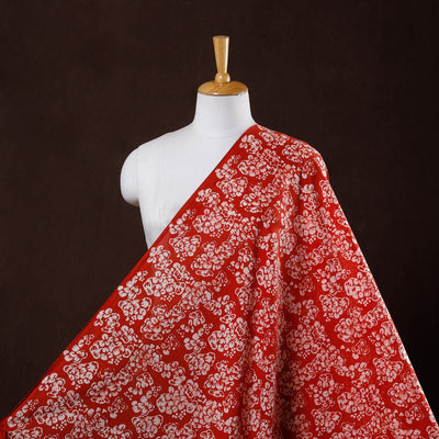 Hand batik cotton fabric 16 - handcrafted