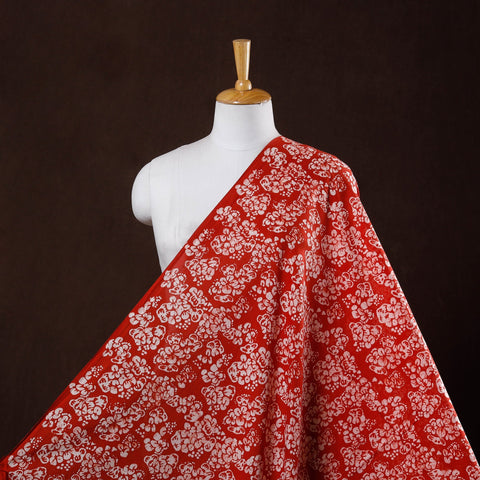 Hand batik cotton fabric 16 - handcrafted