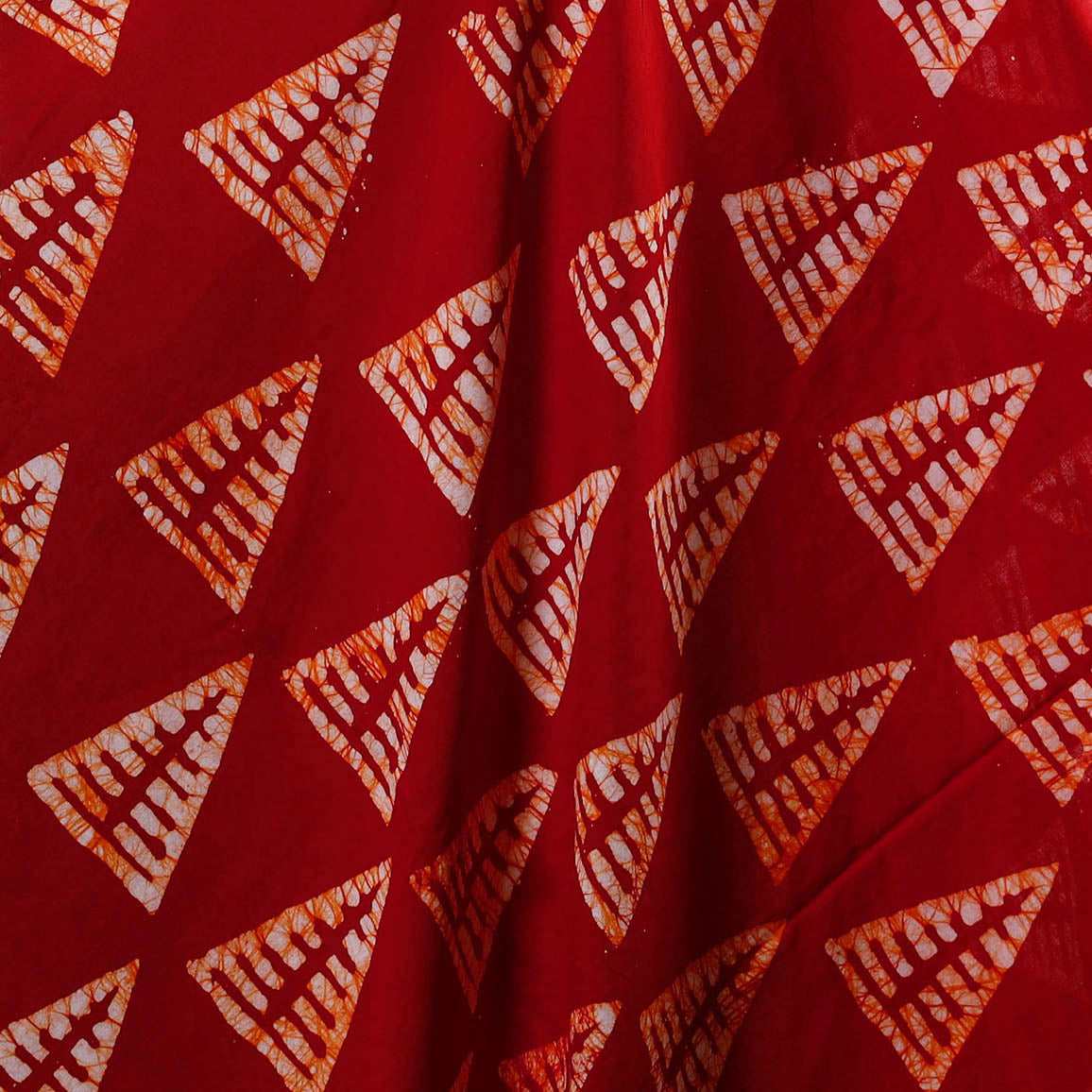 Hand batik cotton fabric 03 - handcrafted
