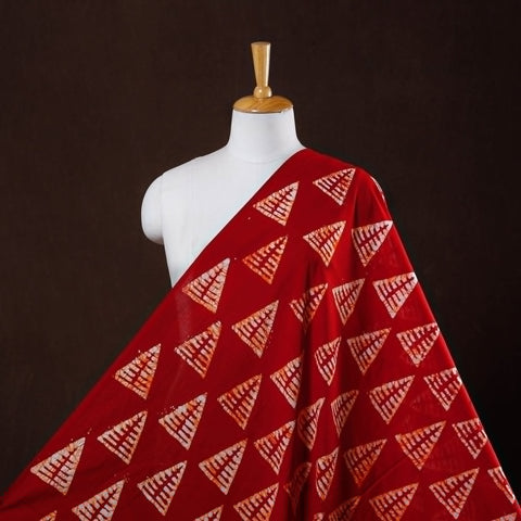 Hand batik cotton fabric 03 - handcrafted