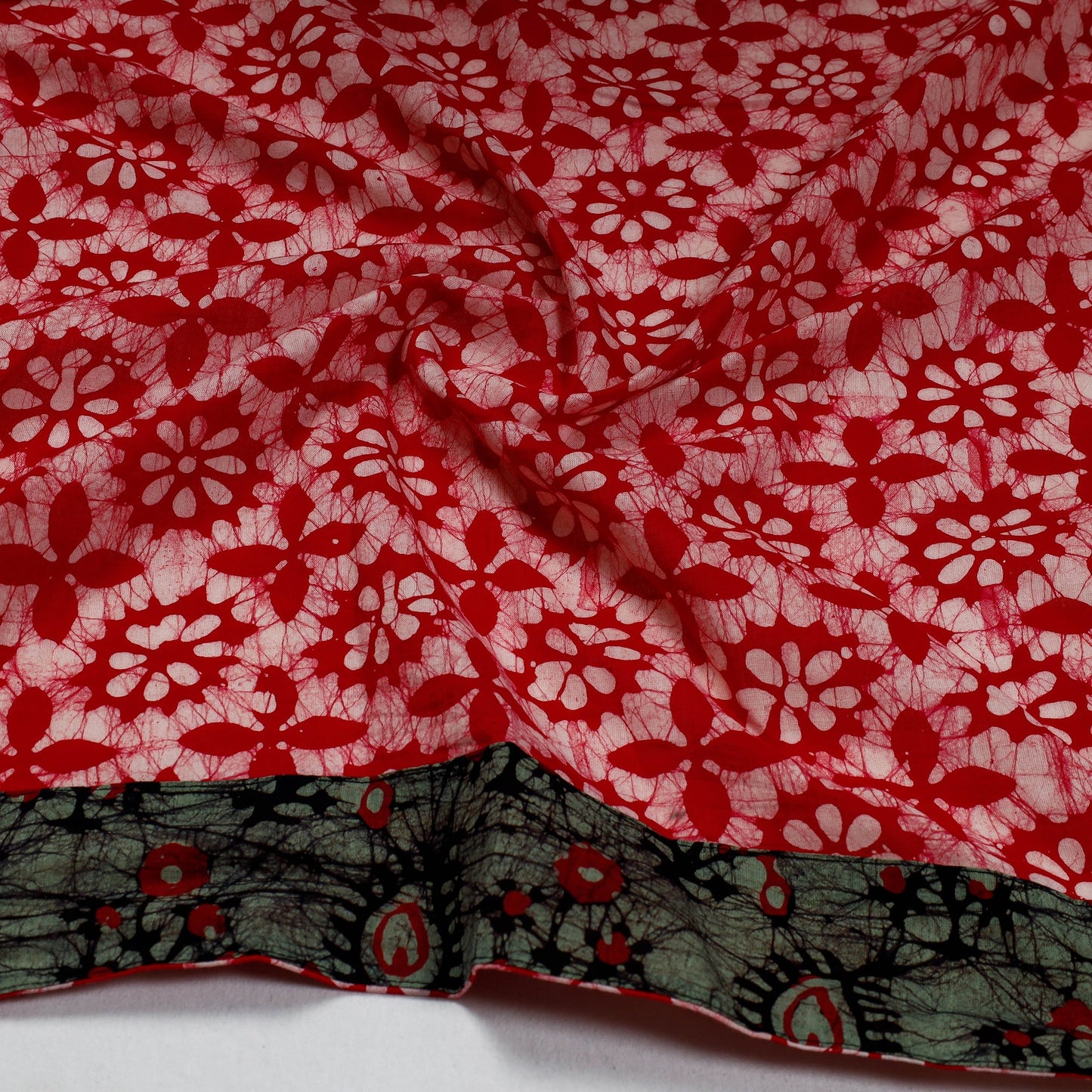 block print blouse piece