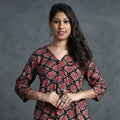 Buy Hand Batik Printed Cotton Kurta for Women