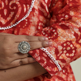  Hand Batik Printed Cotton Kurta with Palazzo Set 