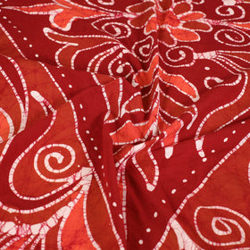  Hand Batik Printed Cotton Single Bed Cover (96 x 59 in) 87 
