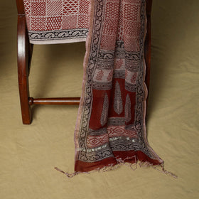 Hand block bagh print cotton 3pc unstitched dress material
