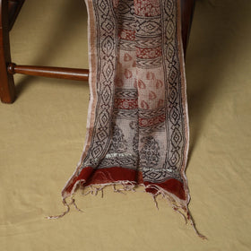 Hand block bagh print cotton 3pc unstitched dress material