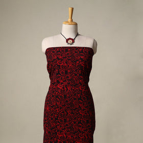 Hand block batik print cotton 2pc unstitched dress material