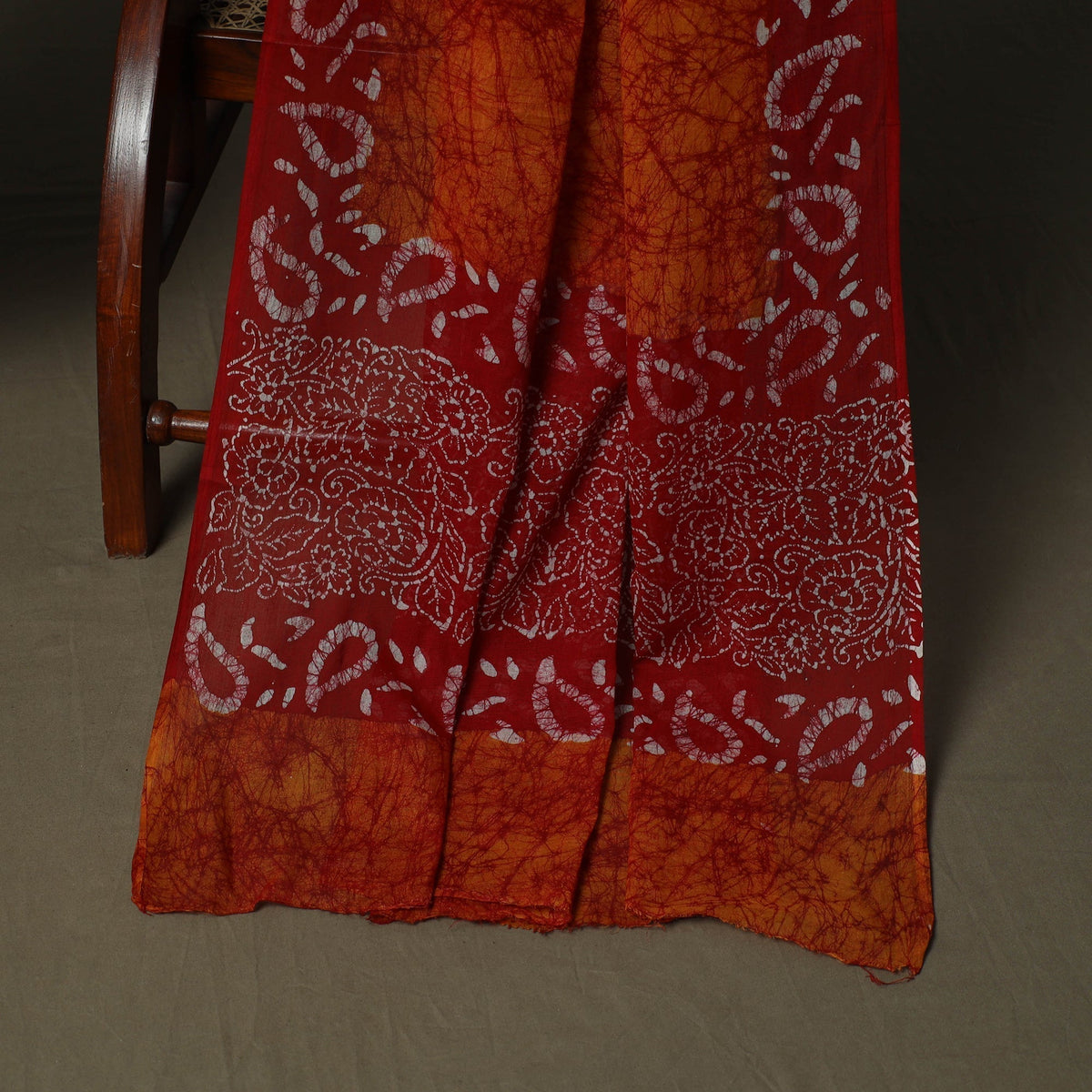 Hand batik cotton 3pc unstitched dress material 20