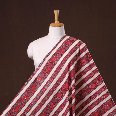 Hand cotton sanganeri fabric 09 - handcrafted