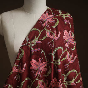 Hand block print cotton sanganeri fabric 22 - handcrafted