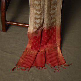 Hand block print mangalagiri cotton 3pc unstitched dress