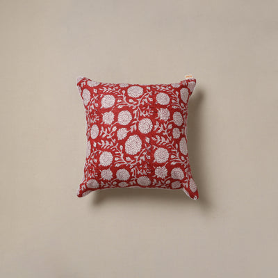 Hand sanganeri cushion cover 16 - handcrafted